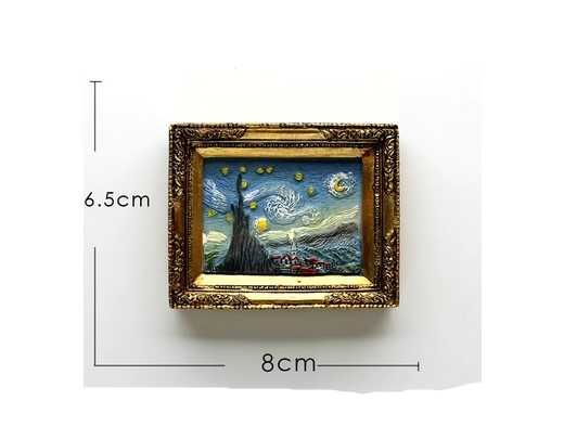 Magnes na lodówkę Vincent van Gogh Gwiaździsta noc