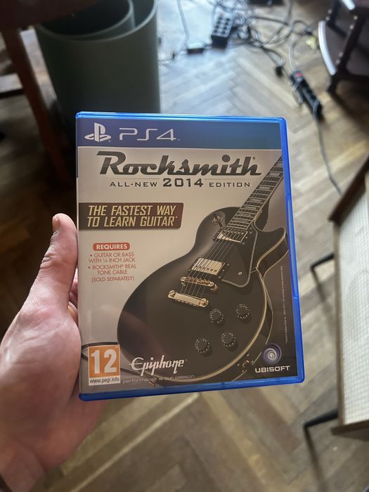 Диск з грою Rocksmith 2014