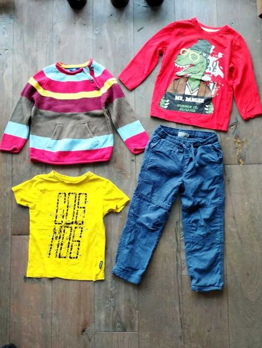 Mayoral paka ubrań dla chłopca 104 lato jesień