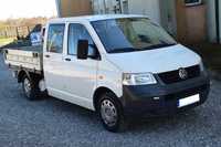 VW Transporter T5 Doka 6-os 4-drzwi 1.9 TDI Zadbany