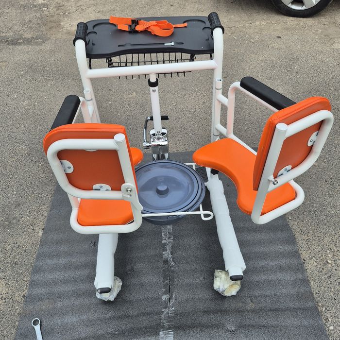 Wózek Łazienkowy 3w1 Hydrauliczny Rozpinany 
Wózek dla Osób z niedowla