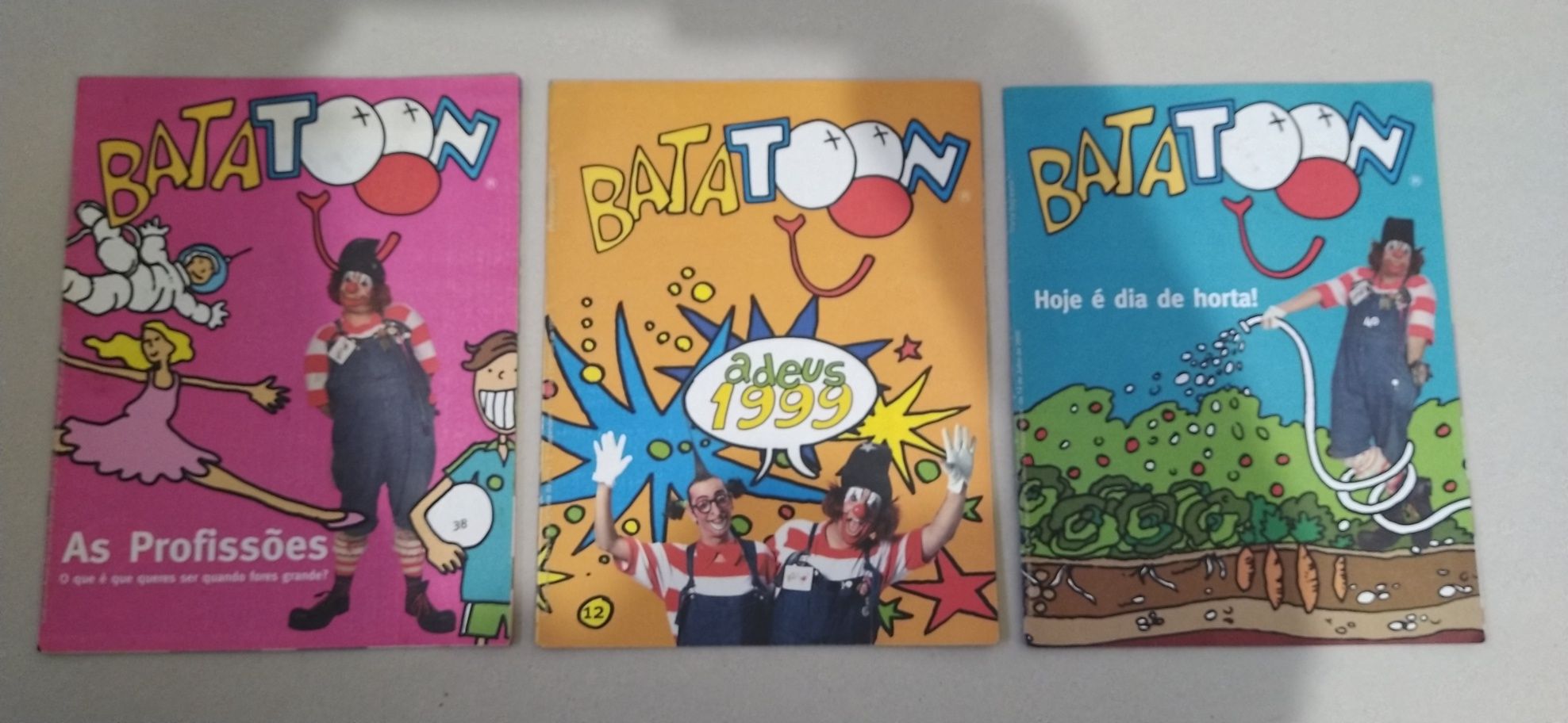 Lote de 3 Revistas do Batatoon n.º40, n.º 38 e n.º12