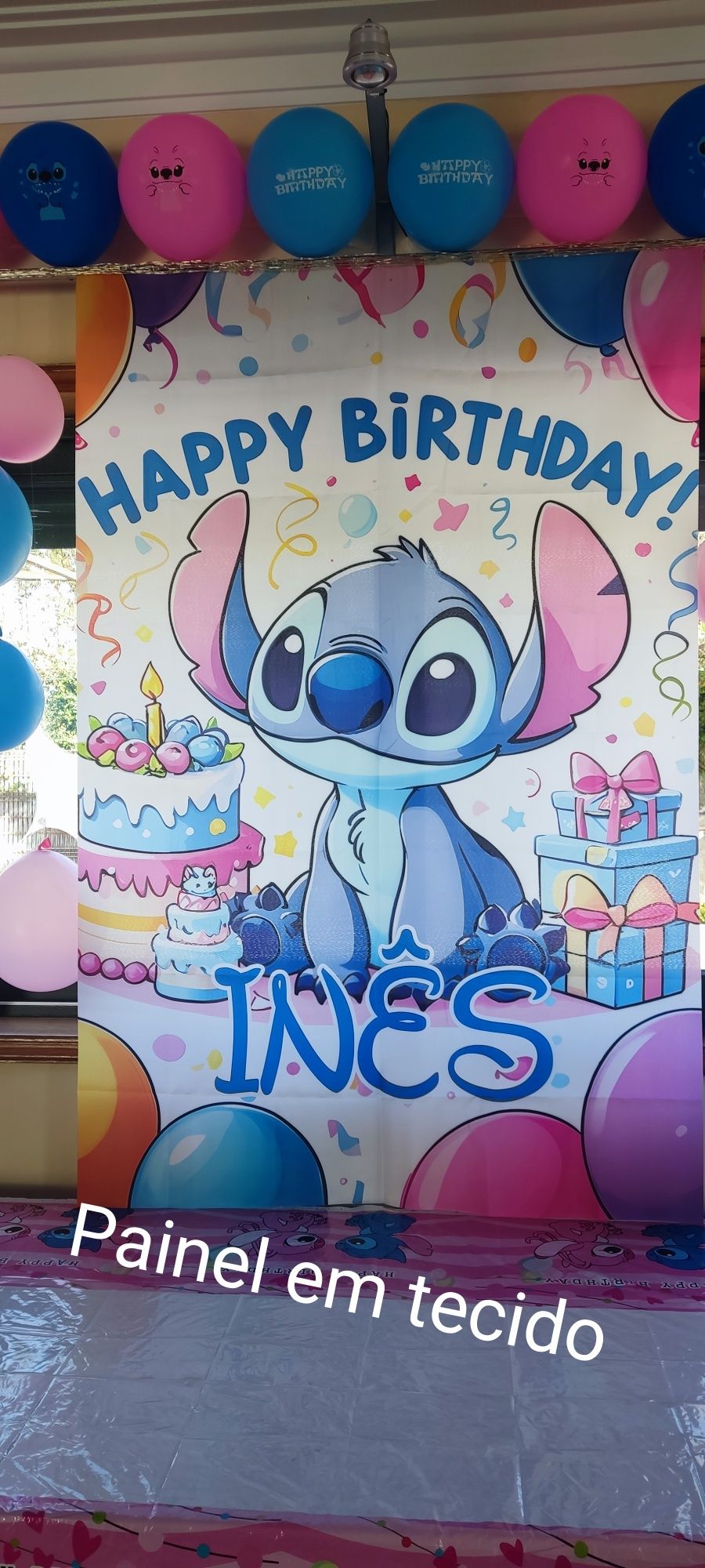 Artigos festa STITCH