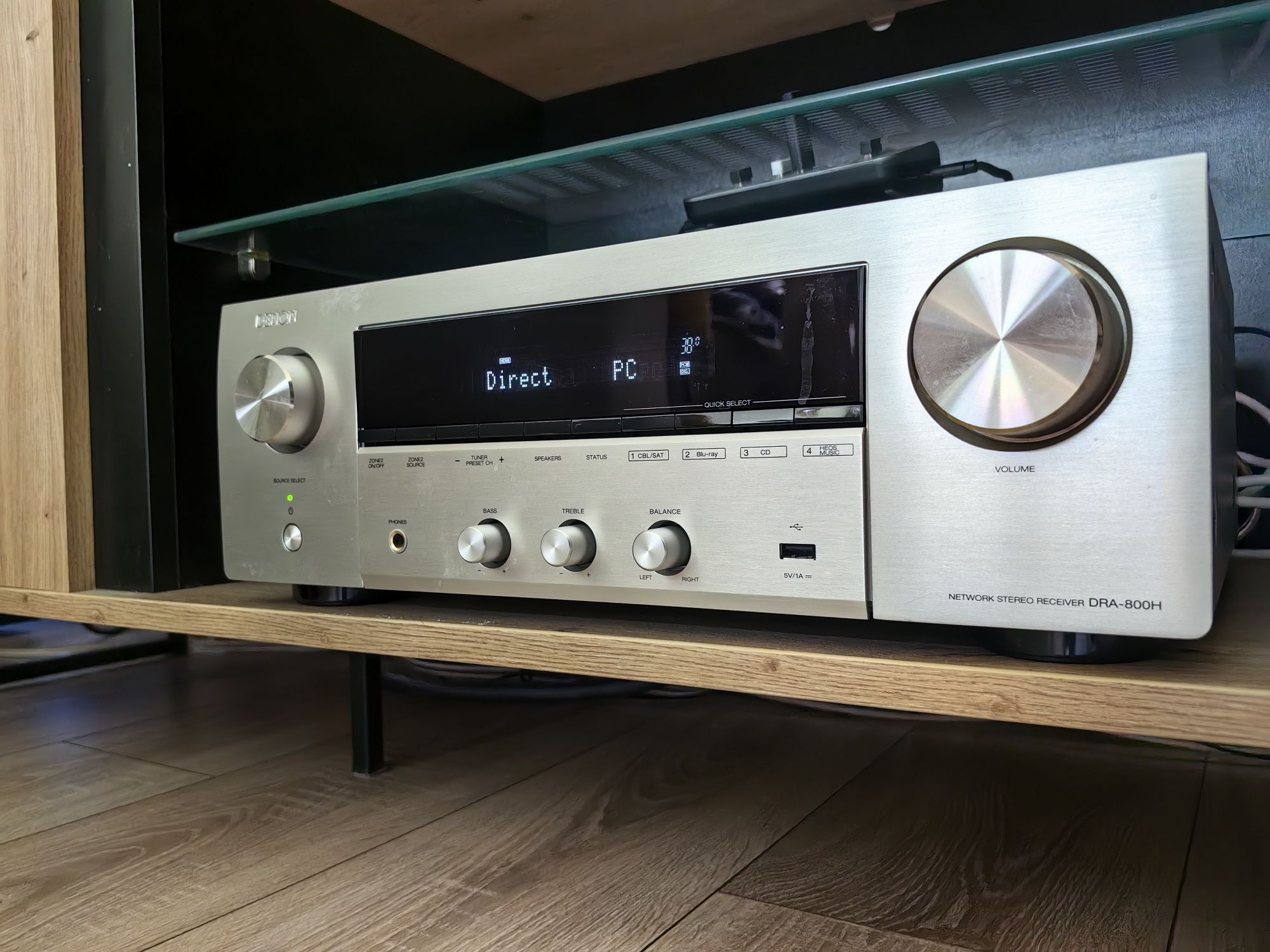 Amplituner Sieciowy Stereo Denon DRA-800H  Stan Igła!
