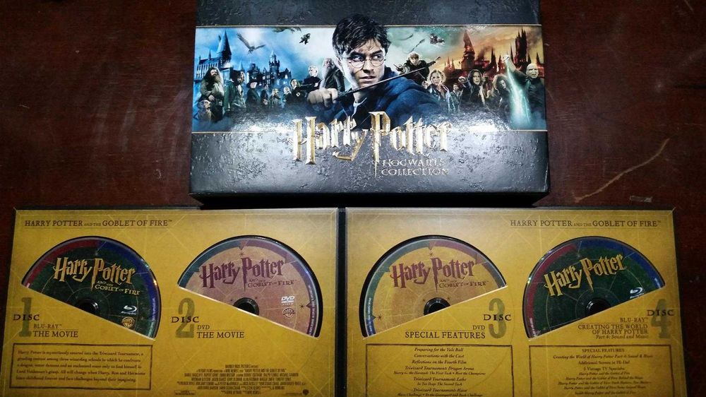 Harry Potter - Hogwarts Collection Edition (Blu-ray + DVD) Selada