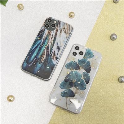 Nakładka Gold Glam do Samsung Galaxy A53 5G listki