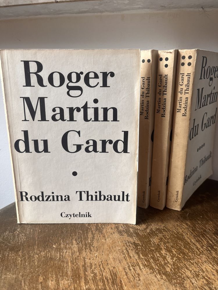 Roger Martin du Gard Rodzina Thibault 4 tomy