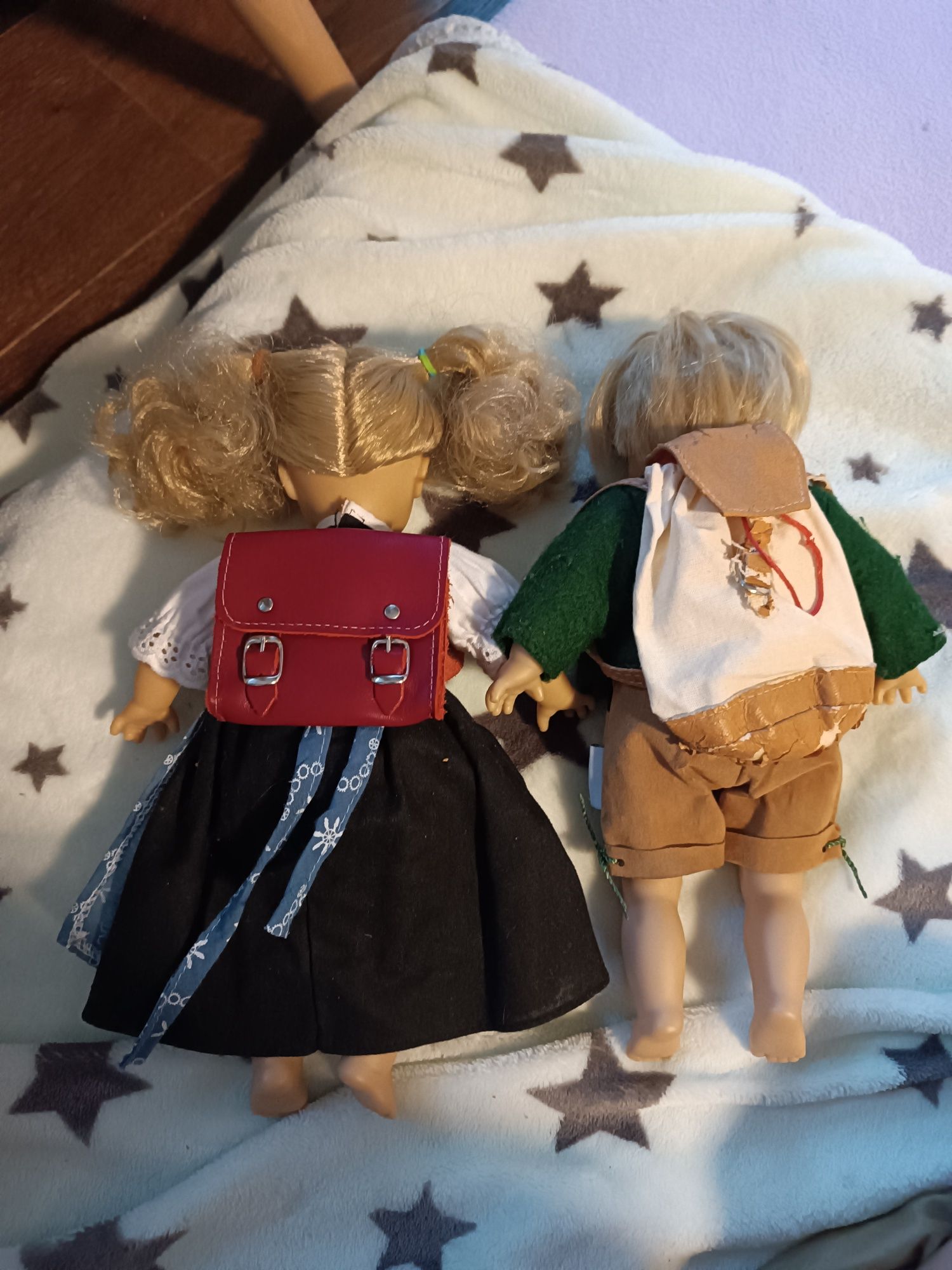 Куклы мальчик и девочка Германия антикварные