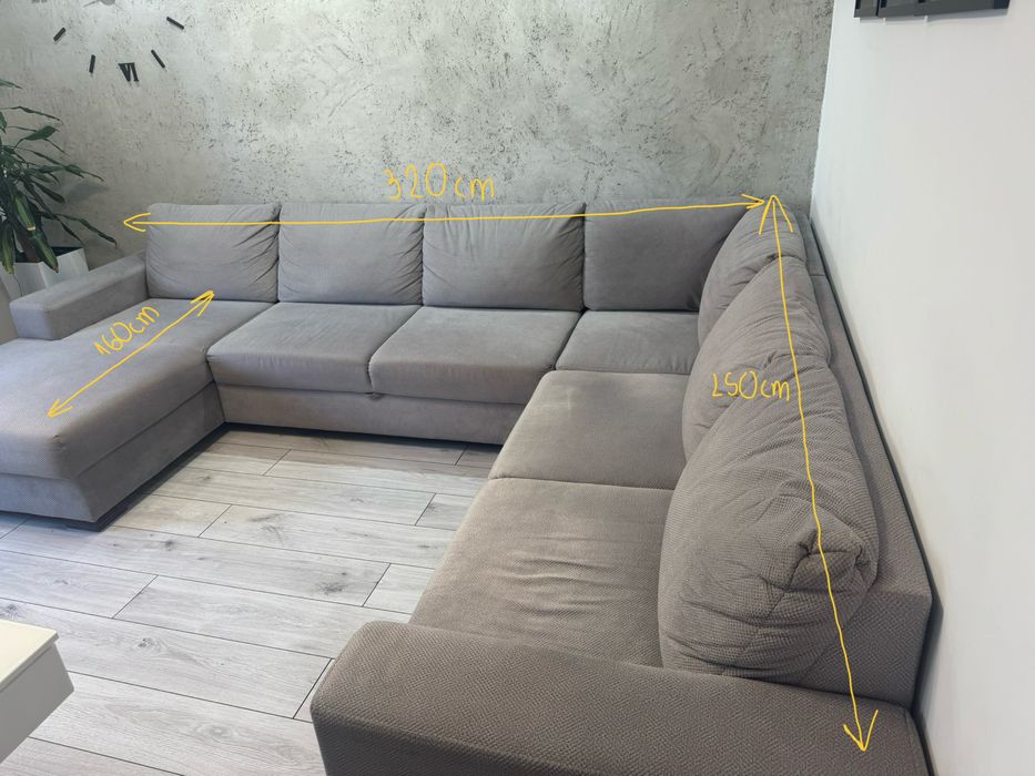 Narożnik z funkcją spania