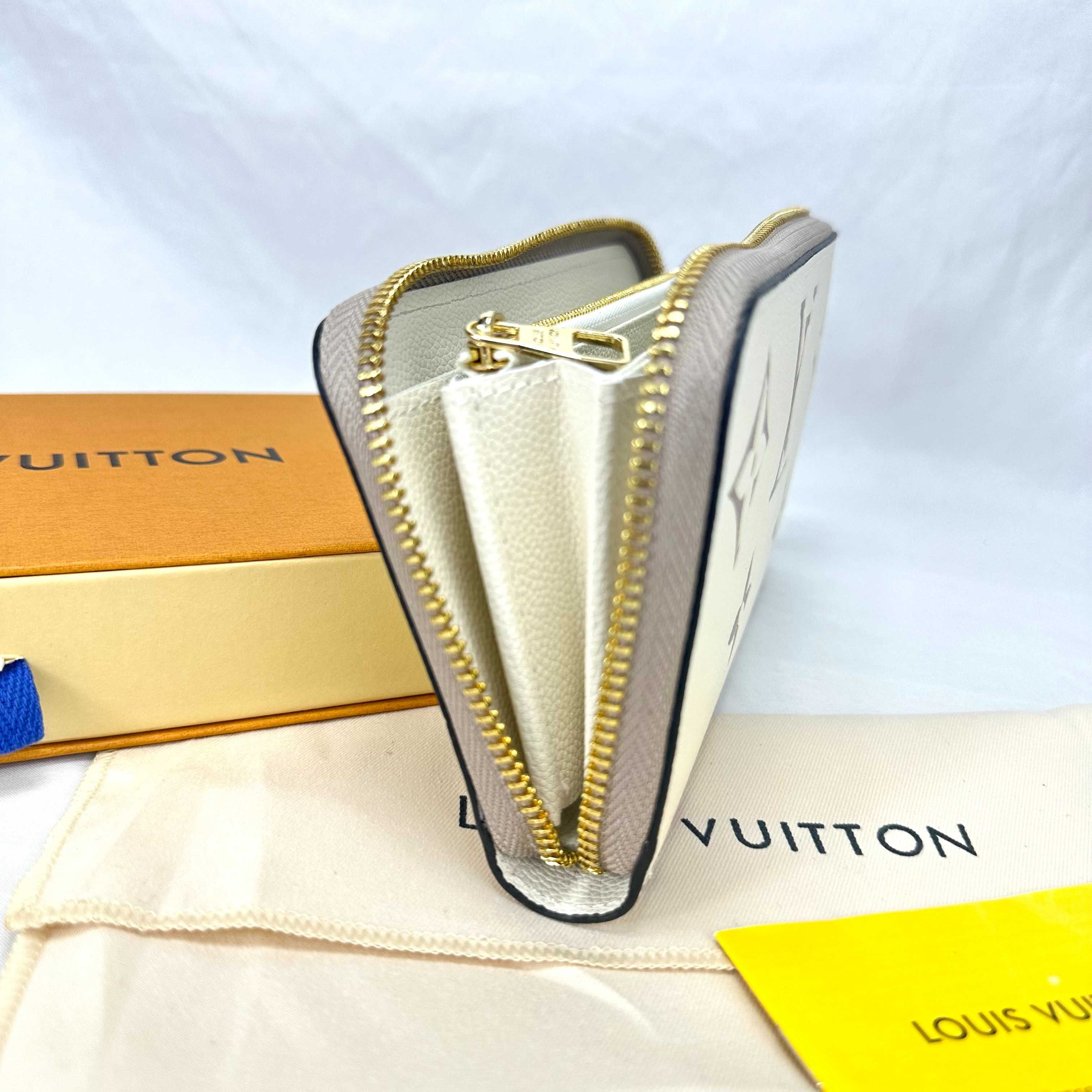 LOUIS VUITTON Długi portfel z portmonetką