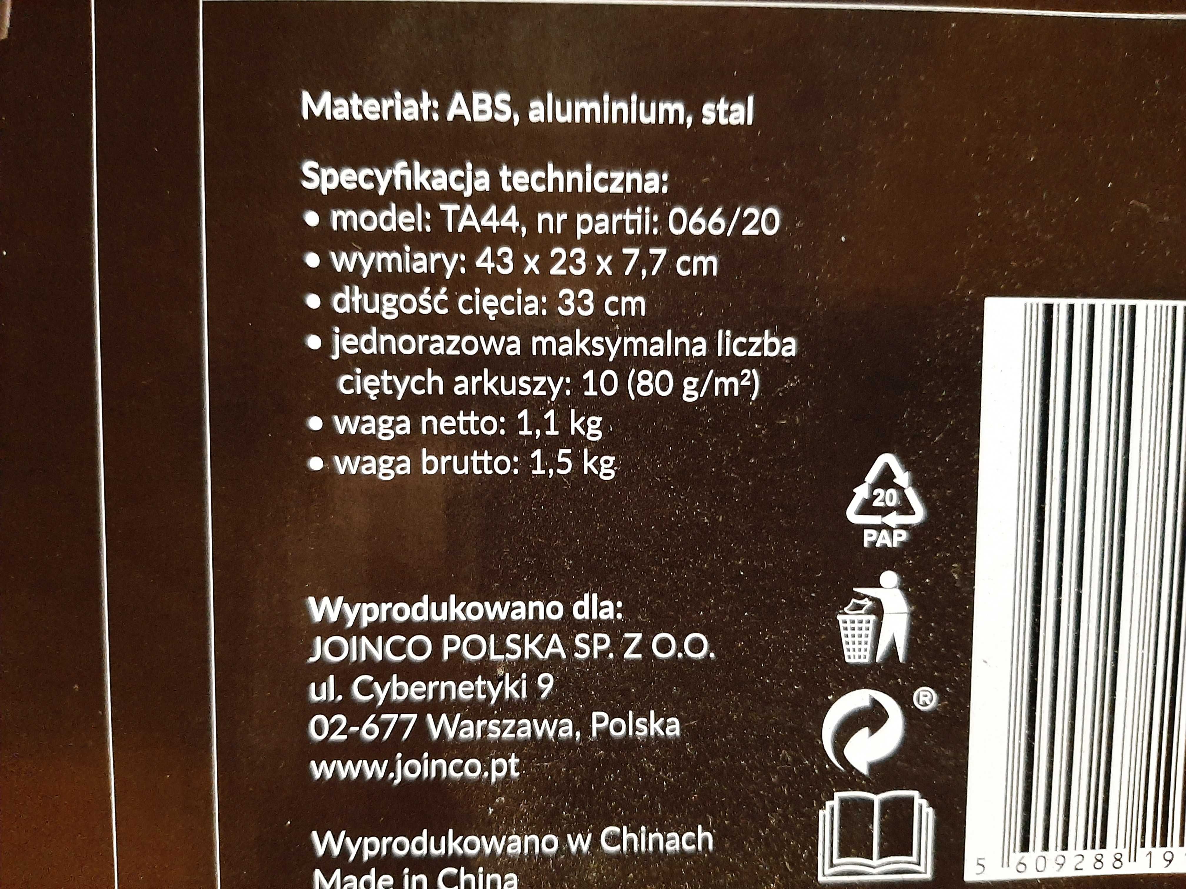 Gilotyna norzyce ploter biura biurowa do cięcia papieru Hykker A4 - A7