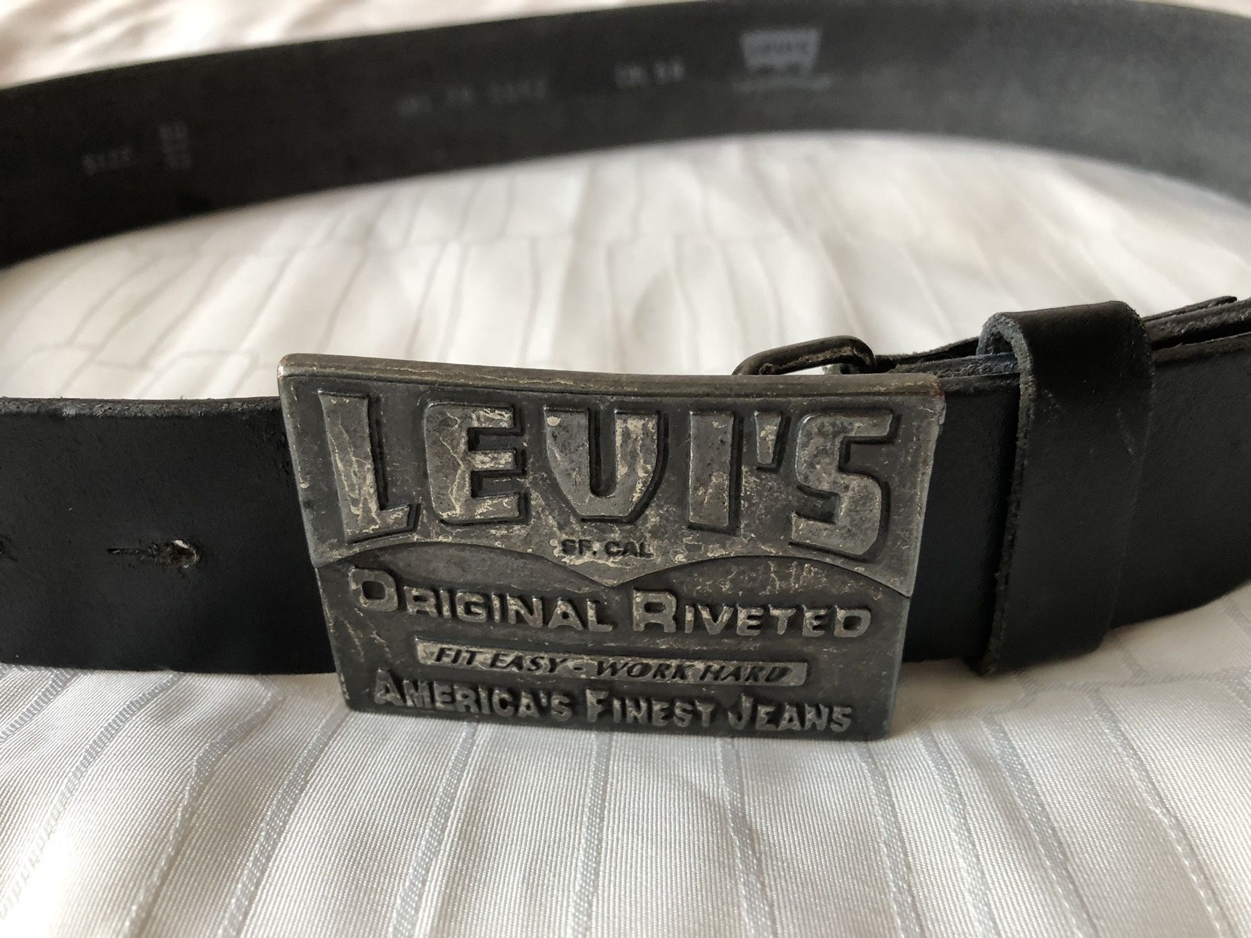 Кожаный Ремень Levis original ширина 3,8 см длина 75-85 см