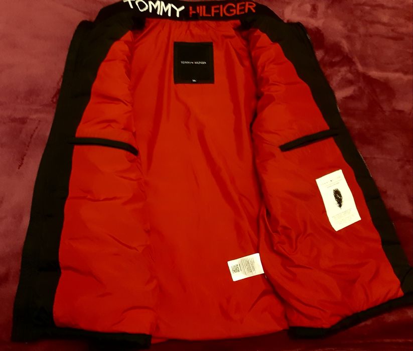 Жилет пуховий  Tommy Hilfiger теплий, великого розміру 5хl
