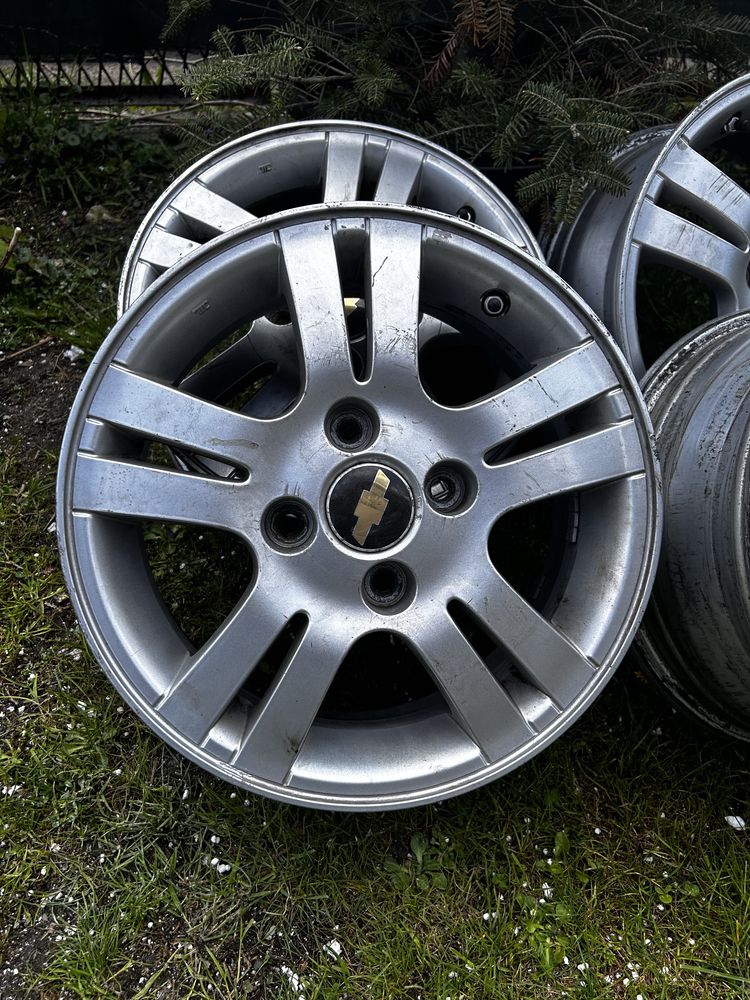 Alufelgi 4x114.3 15” Chevrolet Honda Hyundai Kia Daewoo