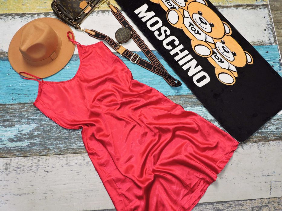 Satynowa koszulka nocna M/L