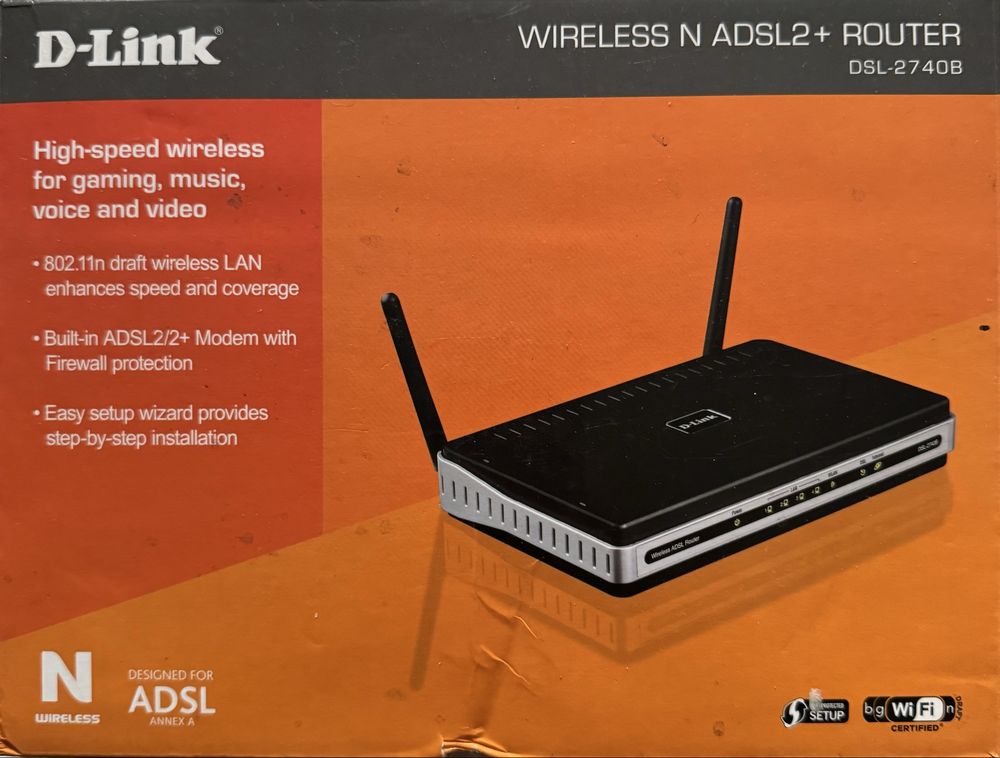 Sprzedam Router D-Link Wireless N ADSL2 typ DSL-2740B