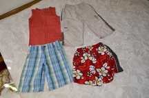 George шорты, бриджи, майка Mothercare на 8-9 лет. Рост 128-134