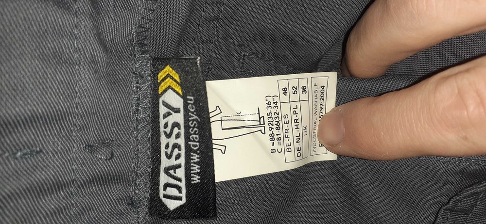 Spodnie robocze Dassy 48 Liverpool