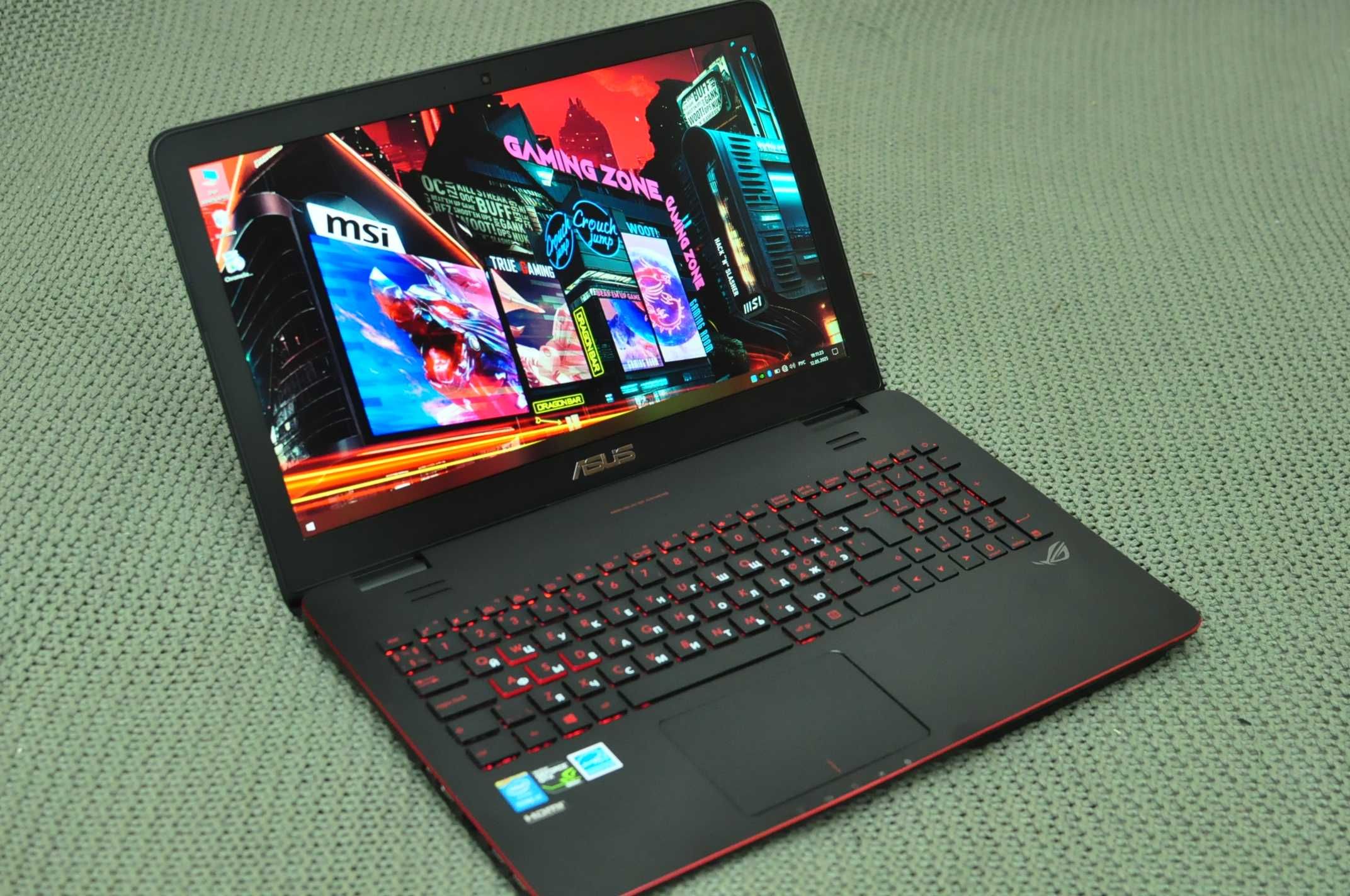 Мощный ноутбук Asus G551 (Core i7/16Gb DDR4/SSD+HDD/GTX 960M 3Gb)