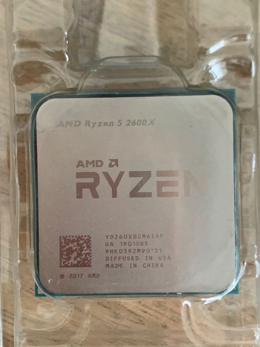 Cpu ryzen 2600x com ventilador
