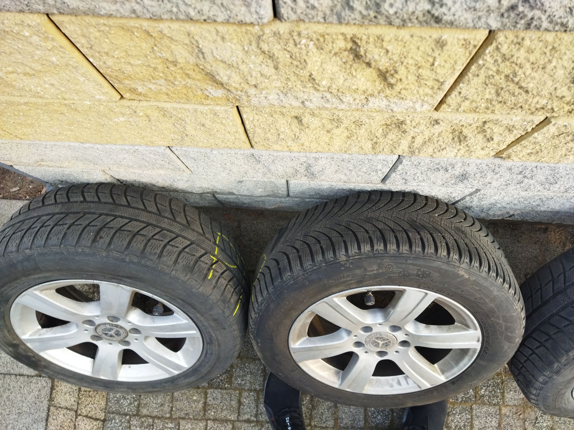 felgi z oponami r16 mercedes w211, 379pln komplet