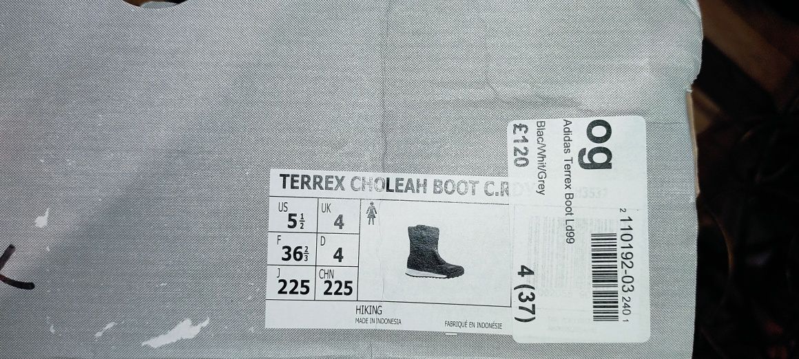 Чоботи жіночі Adidas TERREX CHOLEAH BOOT