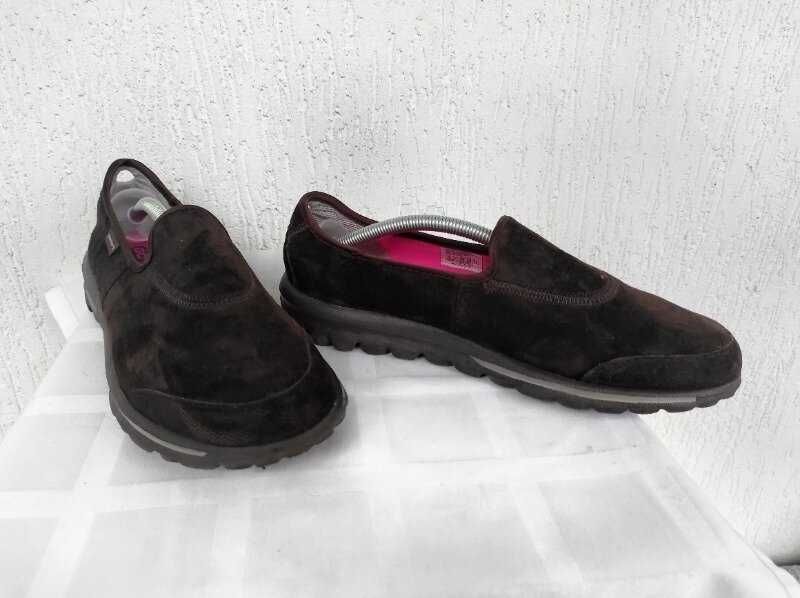 Мокасини замшевие skechers go walk р.39