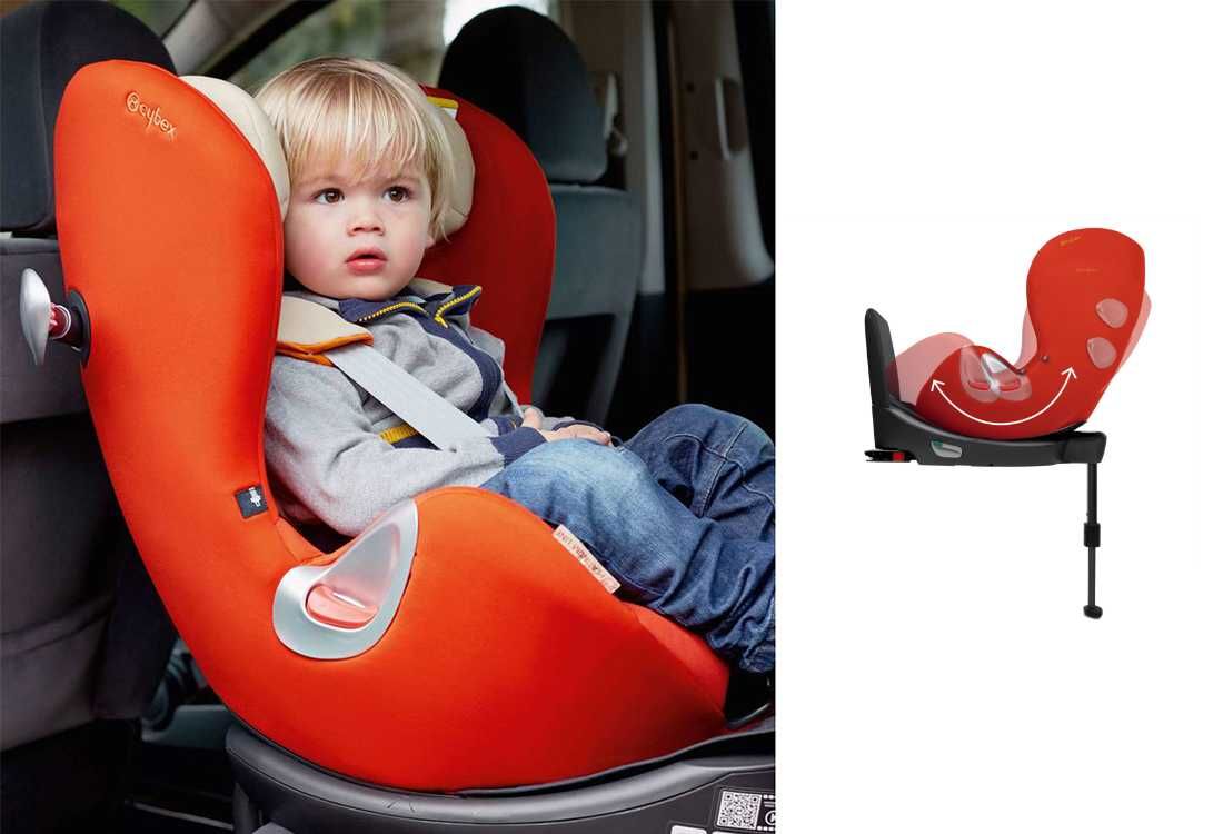 Cadeira auto Cybex Sirona Laranja
