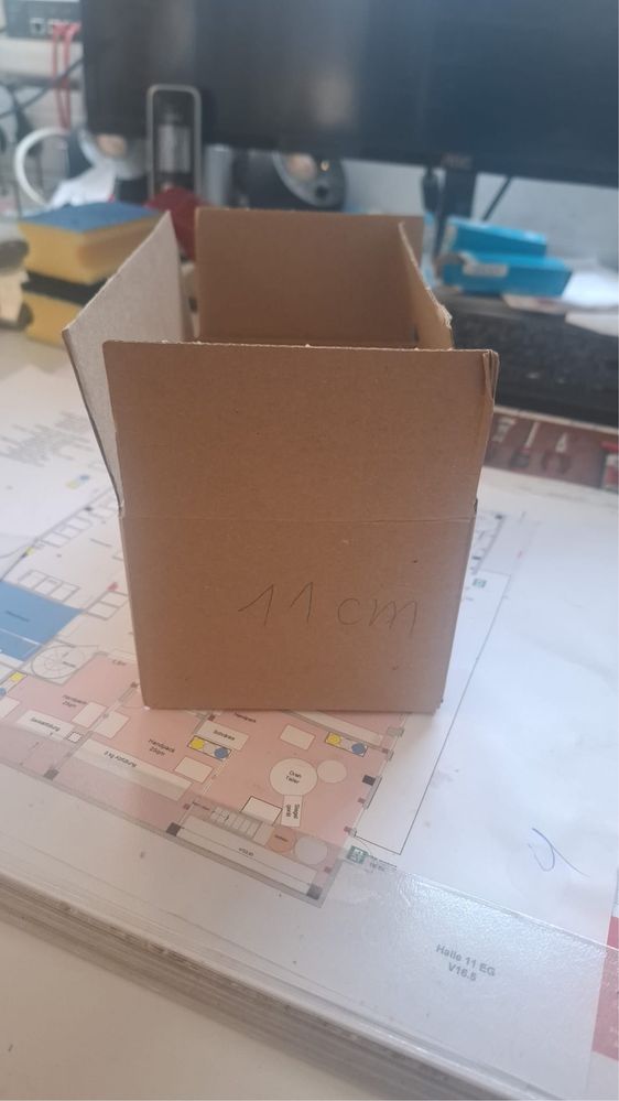 Pudełeczka Tekturowe Znakomitej Jakosci (nowe!) 17,5 x 11 x 8cm