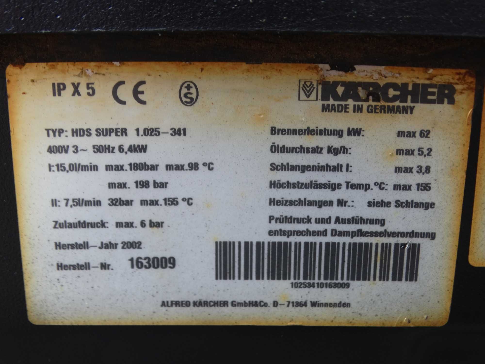 Myjka Ciśnieniowa Karcher HDS SUPER