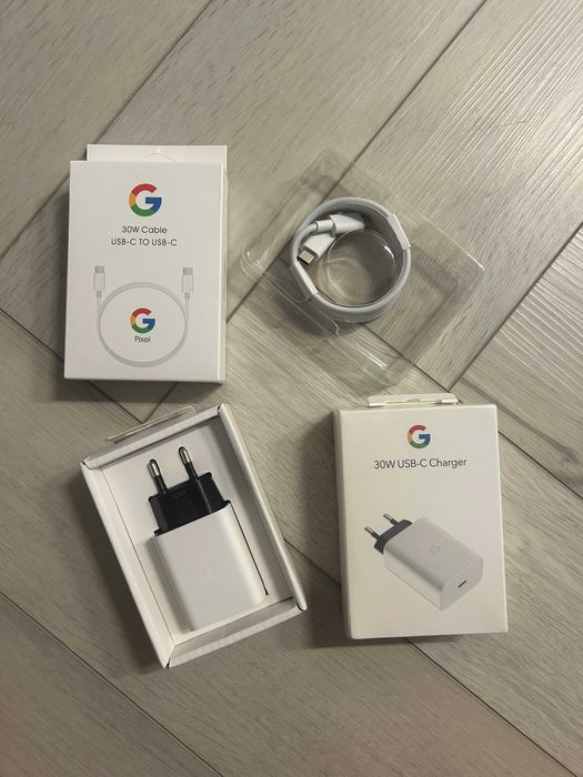 Швидкісна зарядка для Google Pixel 30w 1m кабель з зарядним блоком