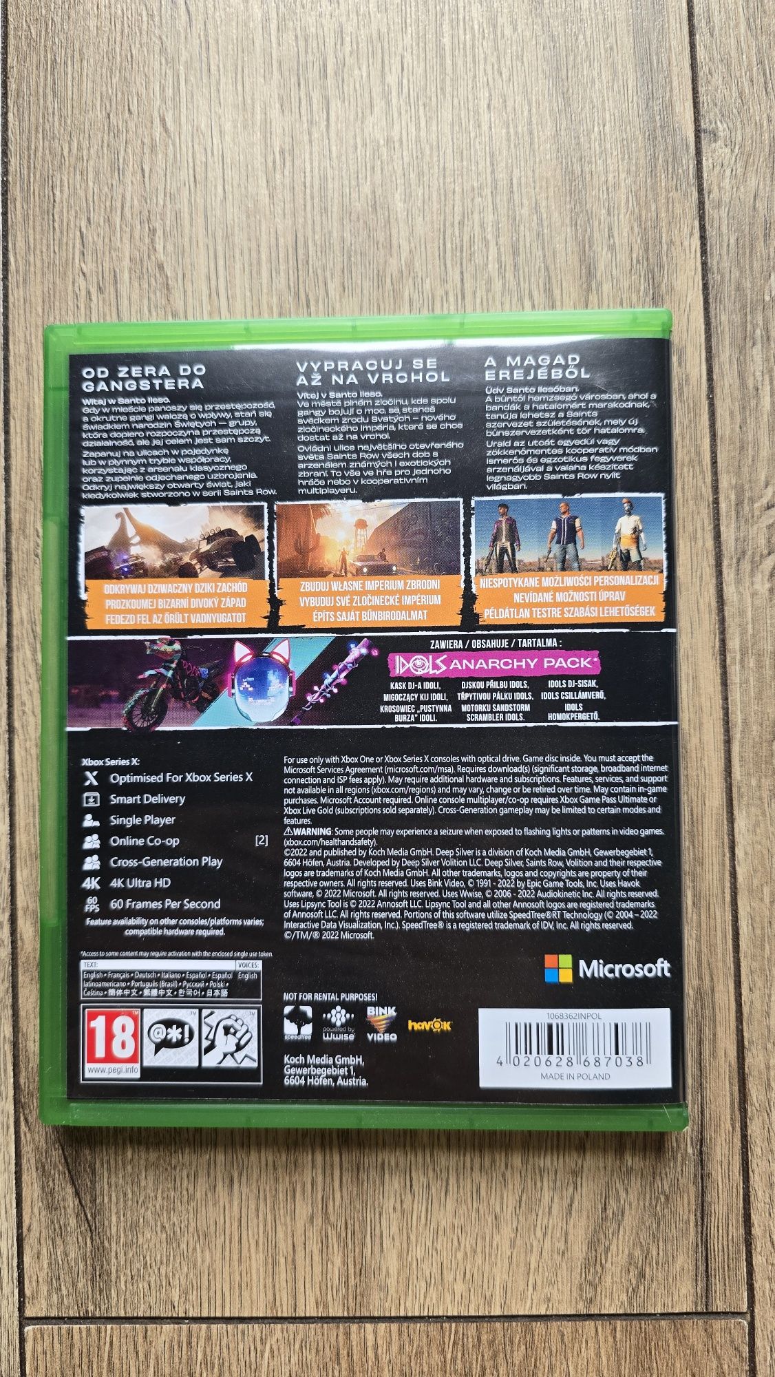 Gra Saints Row xbox