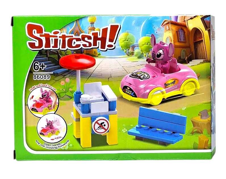Конструктор Лего Стич с машинками, набор 4в1. Lego Stitch. Ліло і Стіч