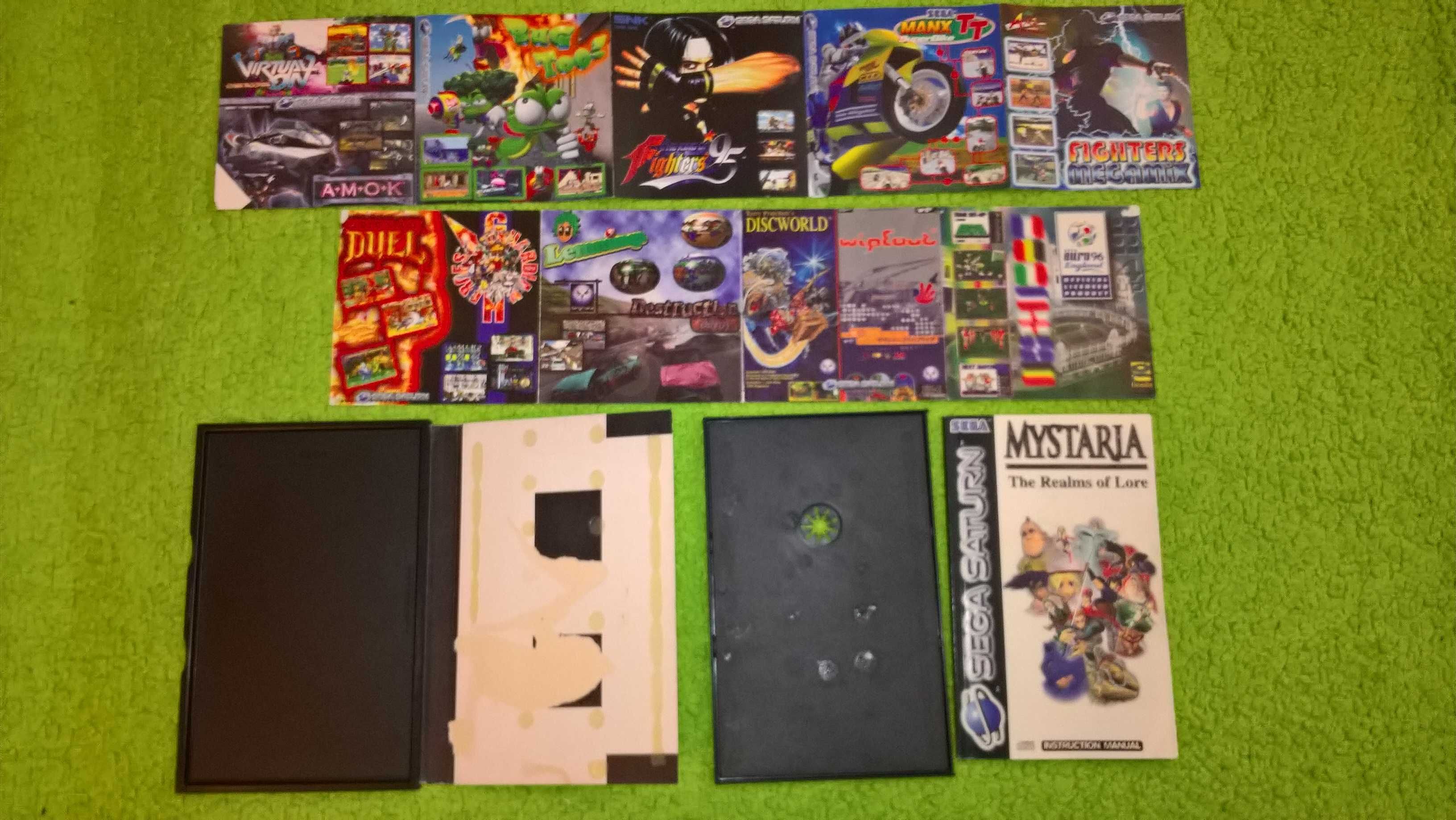 Mystaria Sega Saturn opakowanie bez gry