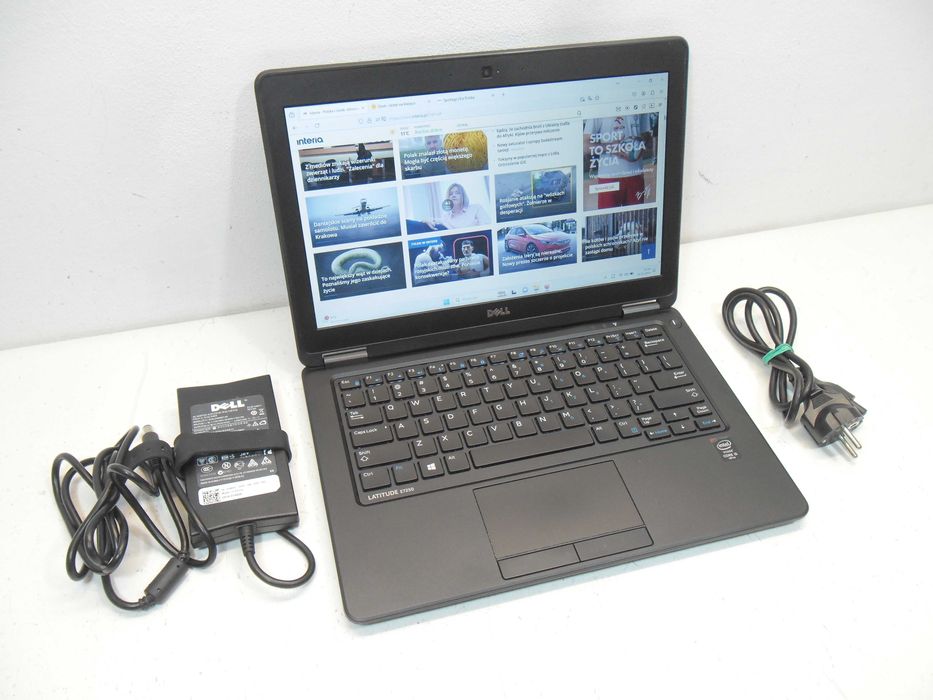 SUPER OFERTA Dell Ultrabook i5/8GB/SSD HDMI W11 Kraków ROK gwarancji !