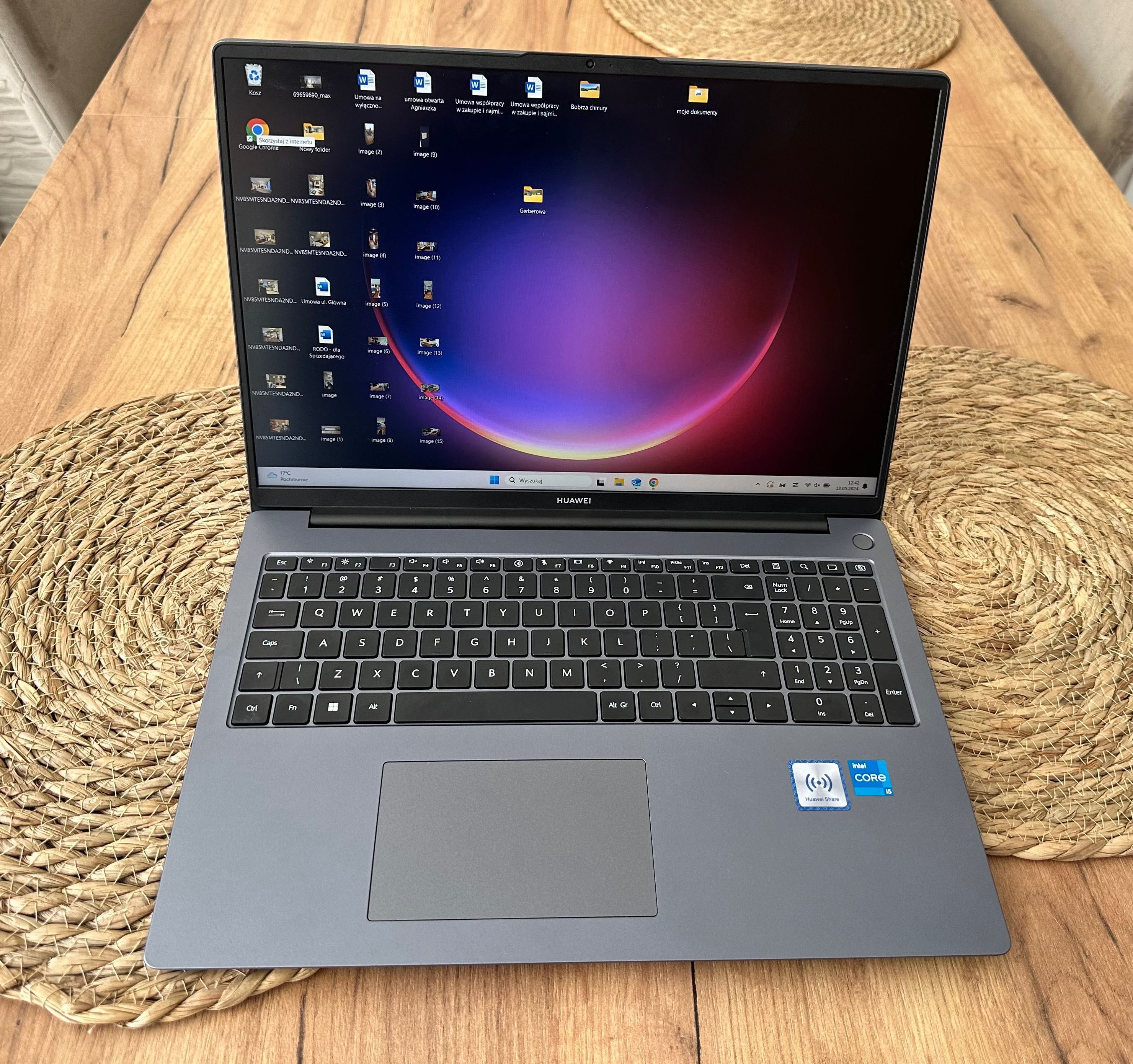 Laptop HUAWEI MateBook D 16 i5-12450H/16GB/512GB  - GWARANCJA