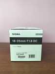 Sigma 18-35 mm f/1.8 DC HSM mocowanie Canon