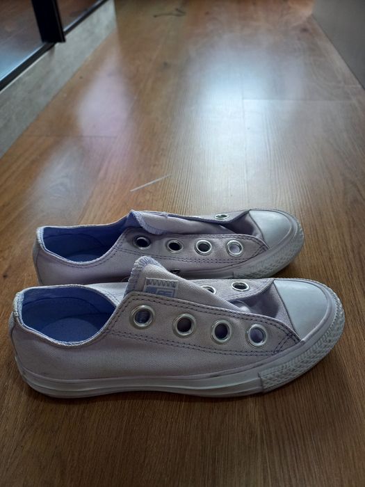 All star lilás sem atacadores