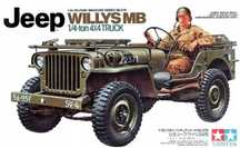 Jeep Willys MB. 1/4-Ton Truck model 1:35 Tamiya 35219