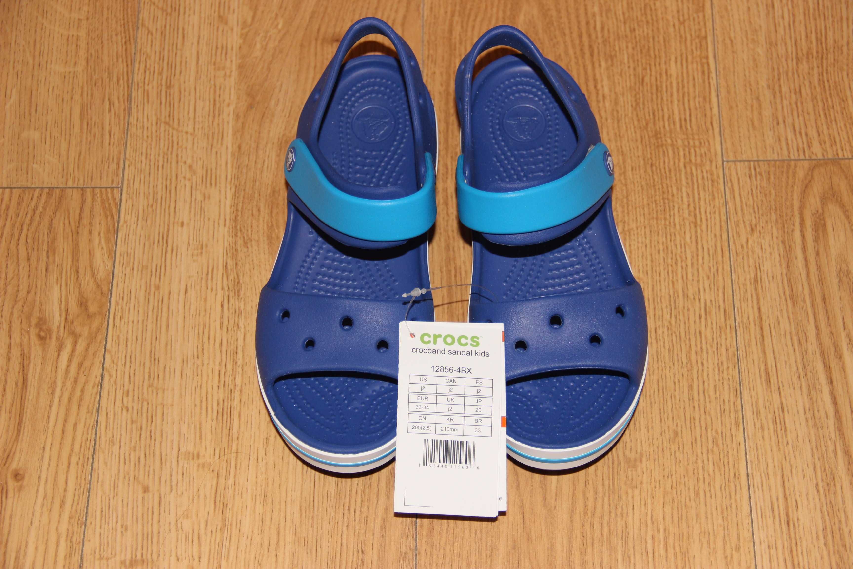 Дитячі босоніжки сандалі Crocs Crocband крокси с13,j1, j2, j3 Оригінал