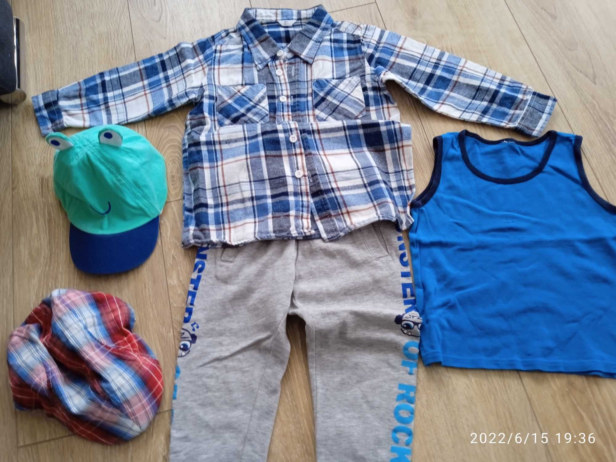 Ubranka dla chłopca 98-104