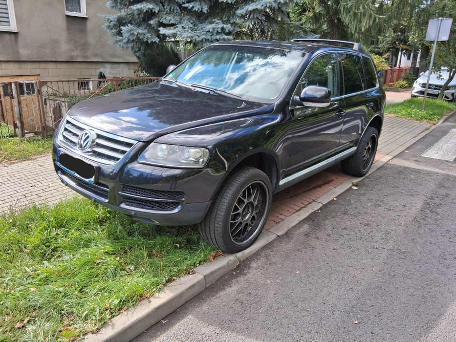 Touareg 3.0 v6 tdi 4x4 hak nowa skrzynia biegów skóra