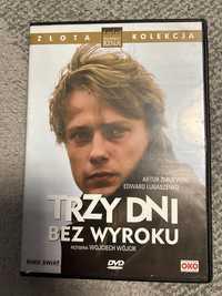 Trzy dni bez wyroku DVD Złota Kolekcja