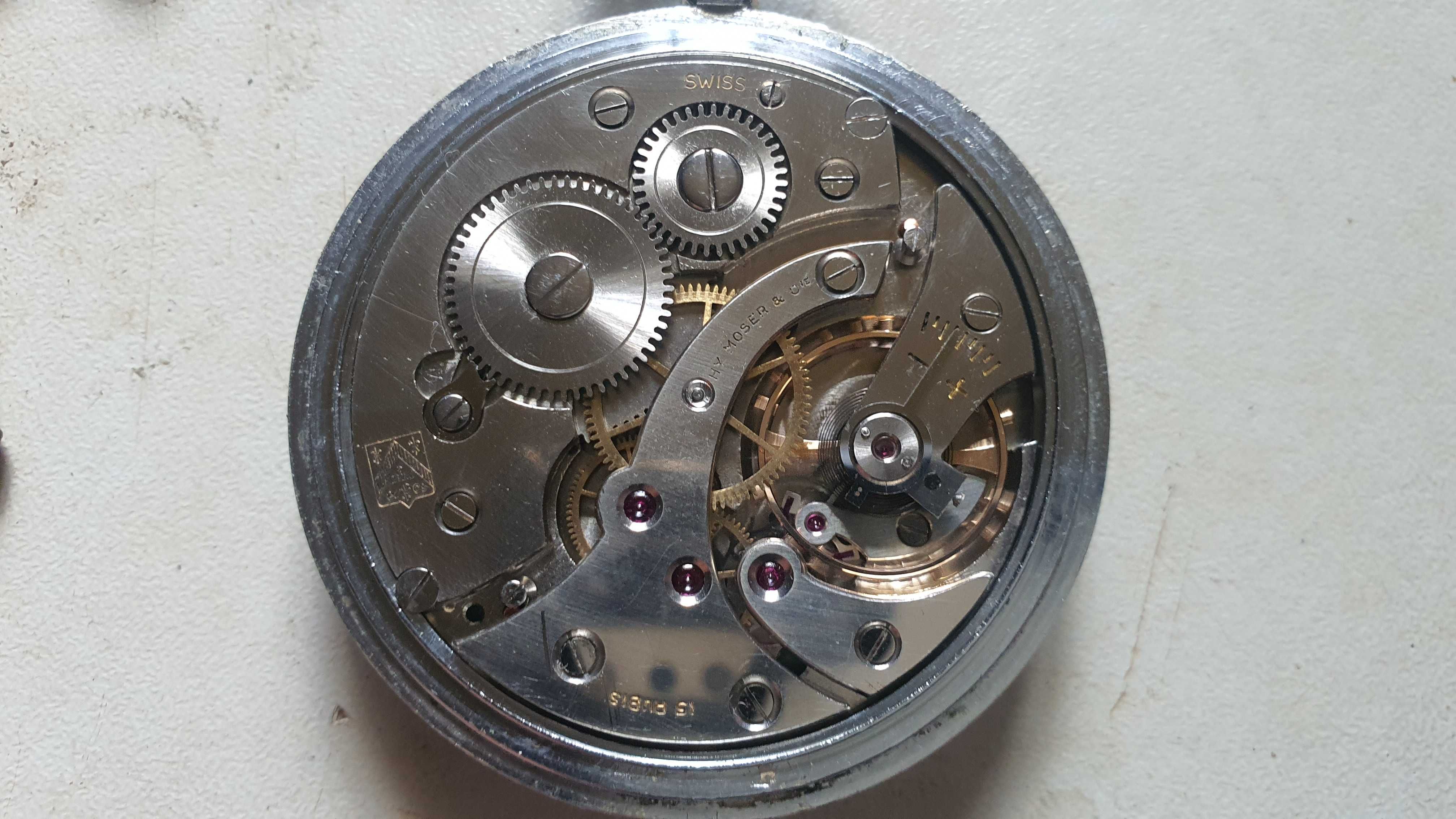 moser - lanco - zegarek kieszonkowy - 2 szt
