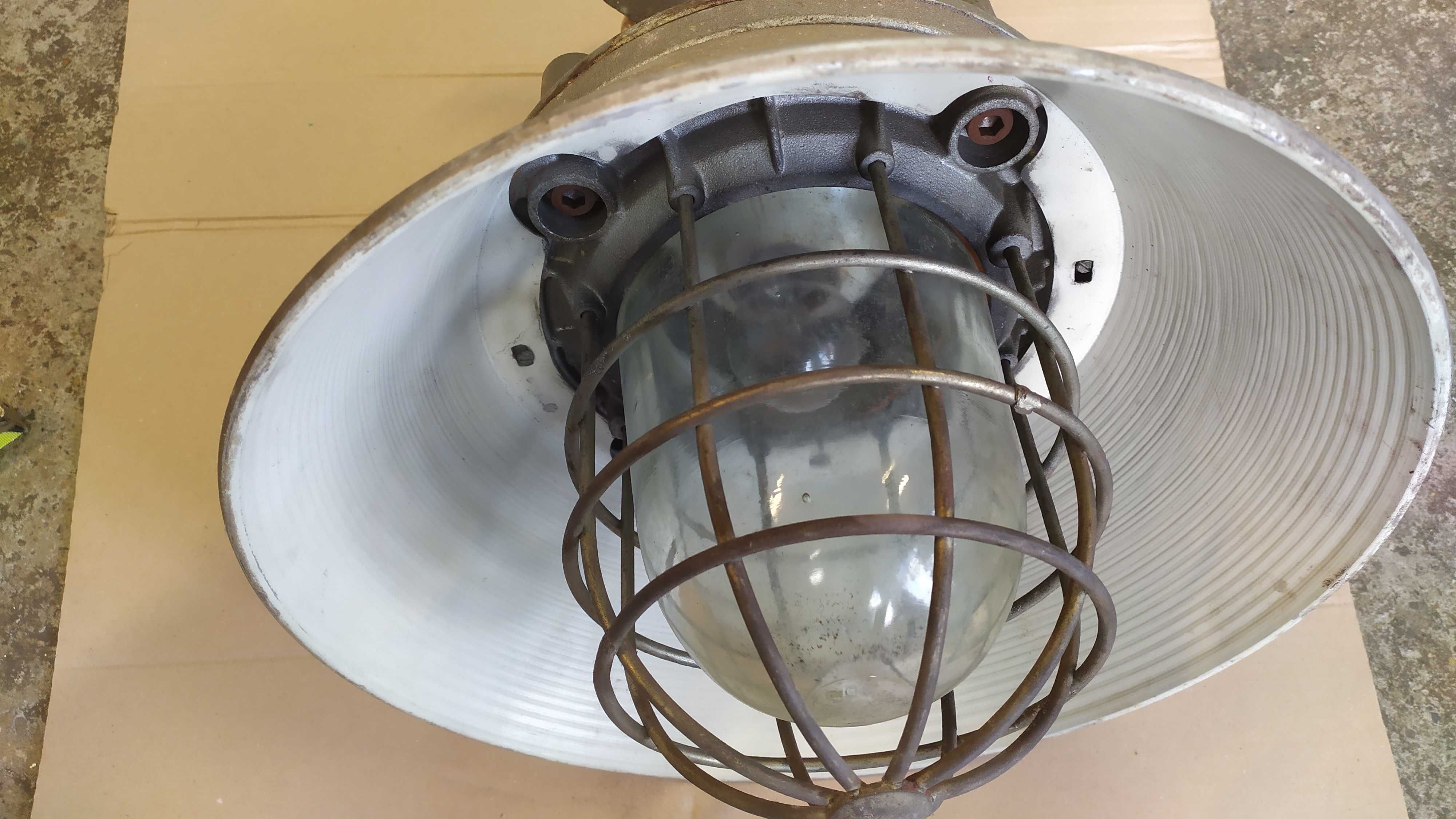 lampa industrialna retro Ex loft PRL