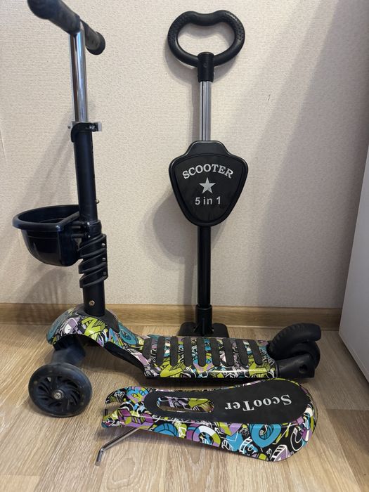Самокат scooter 5 в 1