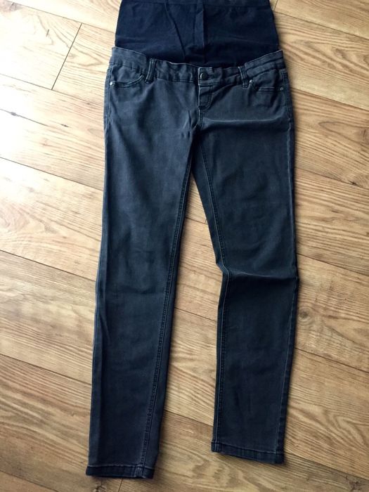 Jeansy spodnie ciążowe rozm 38