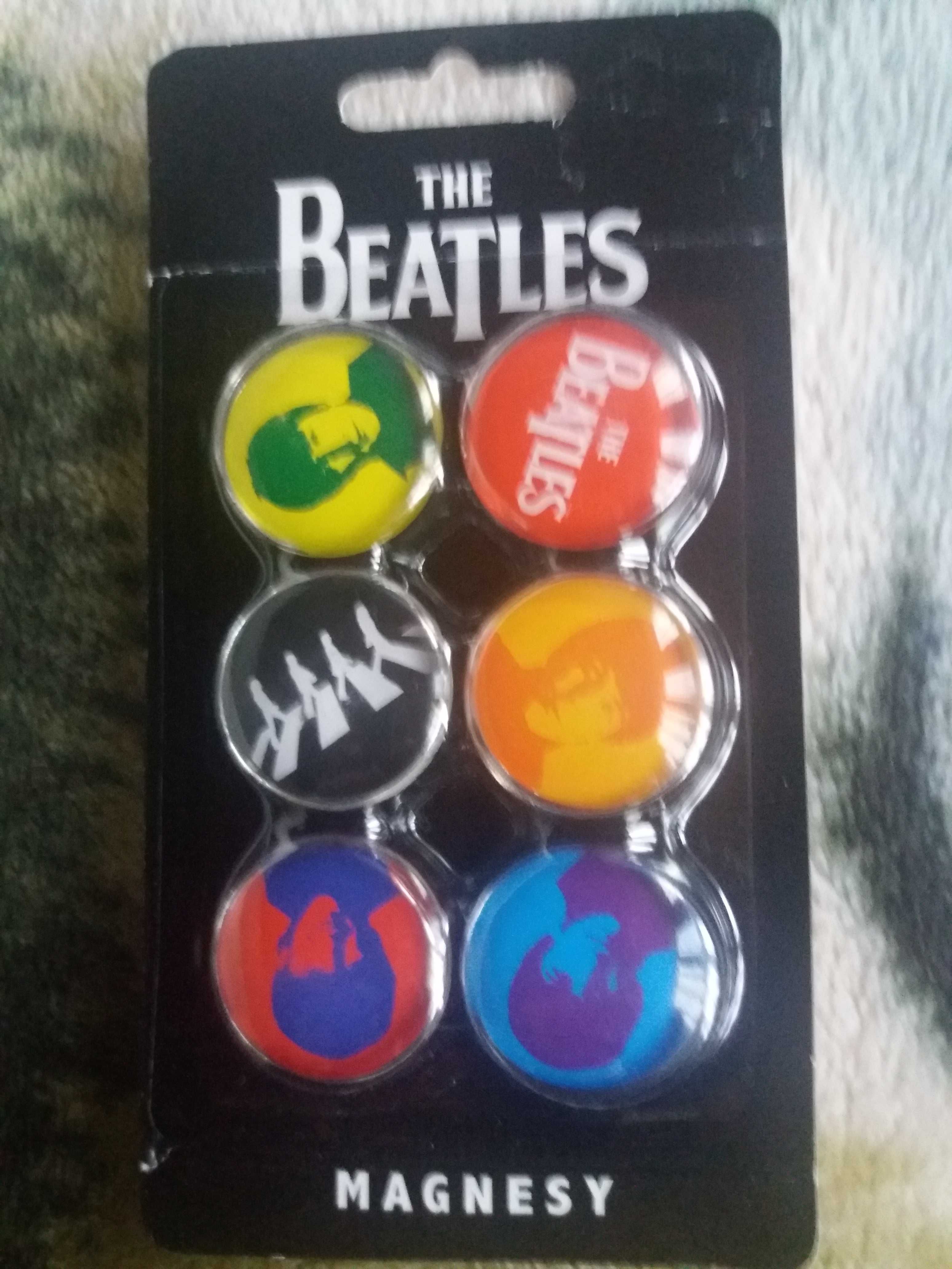 Magnesy 6 sztuk The Beatles / NOWE