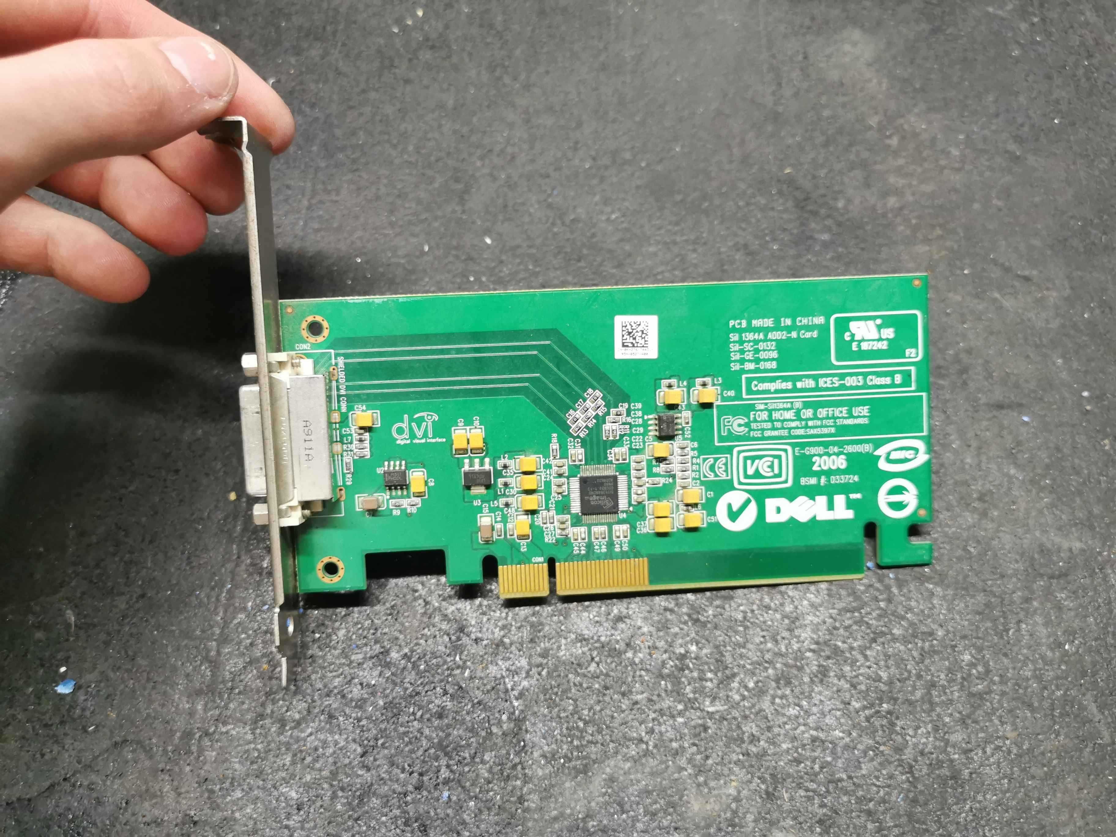 Karta graficzna Dell 0KH276 256MB DDR2
