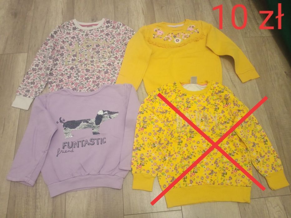 Bluzy/Sweterki dla dziewczynki r.122
